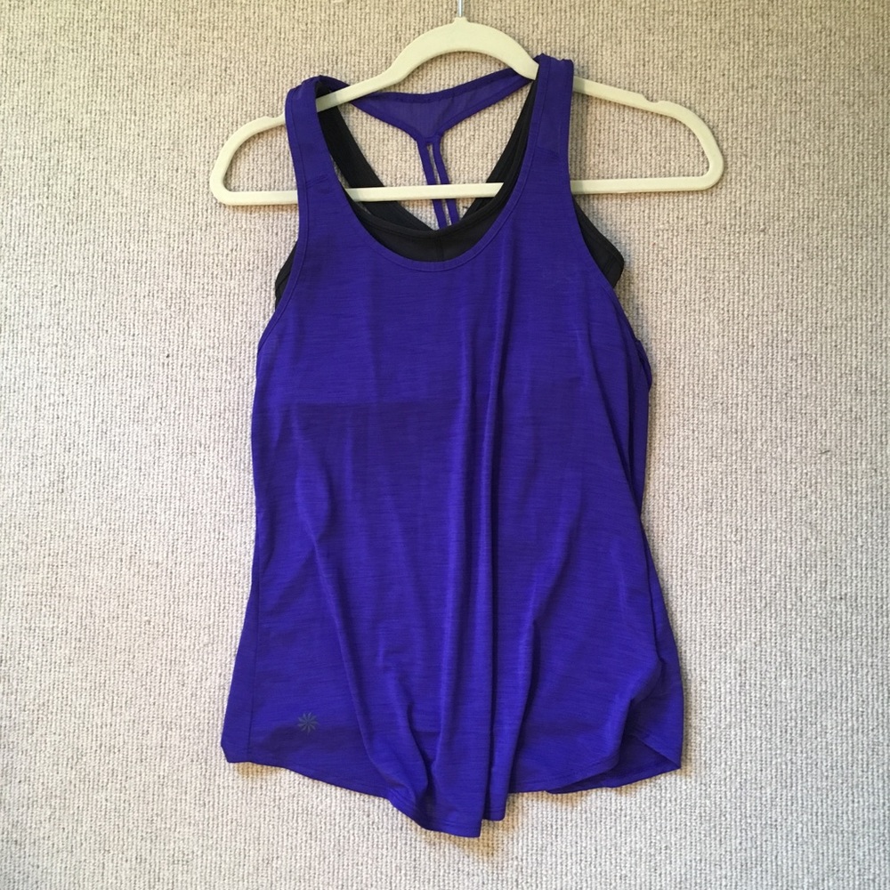 2-in-1 Athleta Workout Singlet